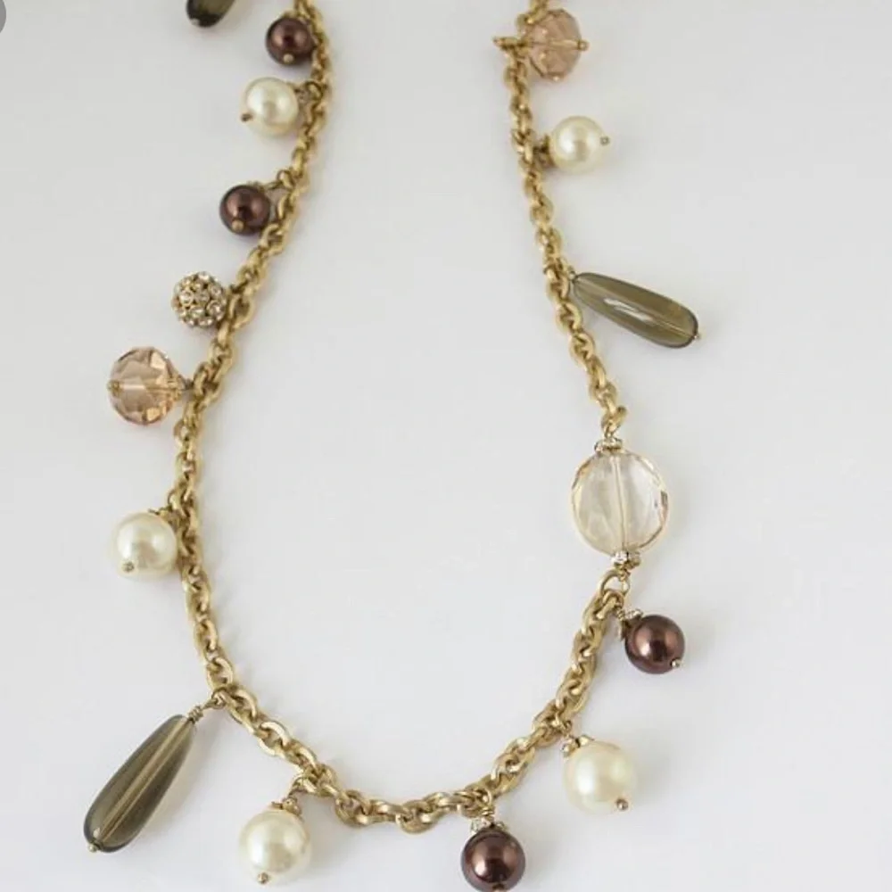 Stella & Dot Audrey Cluster Necklace​​​​​​​​
